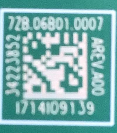 MAIN PARA MONITOR DELL / NUMERO DE PARTE 7ZB.06B01.0007 / 748.06B01.0011 / MODELO S2721HGF - Imagen 2